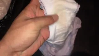 Masturbating in panties 14