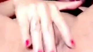 Hot Asian MILF masturbating