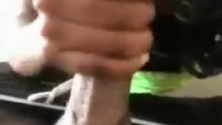 Getting fucked by a young jamican and eating the cum