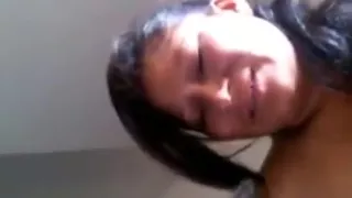 sirvienta se clava solita