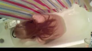 Redhead shower