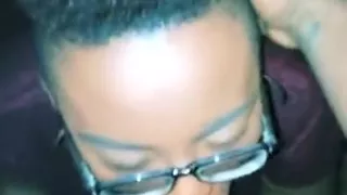 Amateur Ebony Teen Sucking BBC