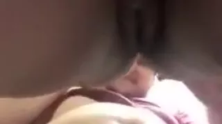 Big tits bounce while daddy pounds me