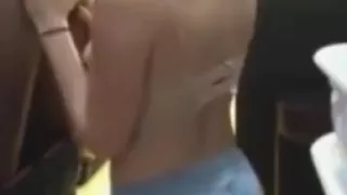 College girl fucked in her parents kitchen