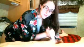 Amateursex, Blasen, Brünette Frauen, Niedlicher Sex, Lange Haare, Strippen