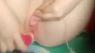 my wife masturbating