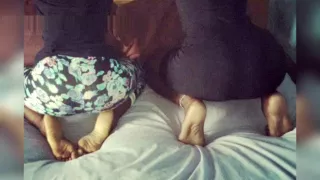 Pretty African girls feet