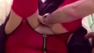 LINDA in 8inch heals and red latex