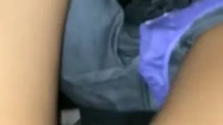 Cute French Teen masturbates for her Boyfriend on iMessage