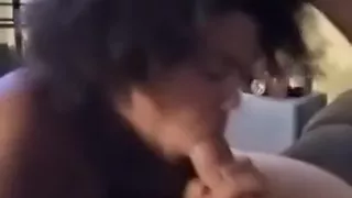 Ebony Tinder Teen sucks bwc and eats white ass!