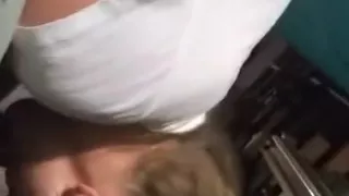 Getting some head from a big booty crackhead