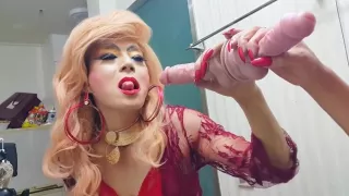 Sissy niclo sexy masturbation blowjobs