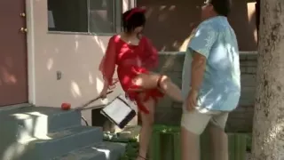 Ballbusting in Heels