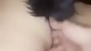 Fucking my horny girlfriend with a Dildo till she squirts