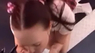 Queeny Love - Miniskirt suck