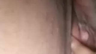 Playing with her pussy for daddy