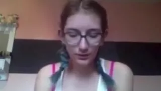 Omegle clothed masturbation (unseen)