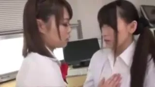 Asian Schoolgirl Seduces Lesbian Science Teacher with Feet
