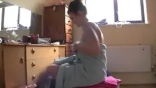 British chav girl fart