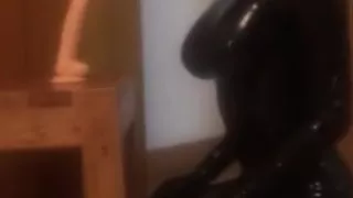 Rubber doll's daily oral-hole training 2