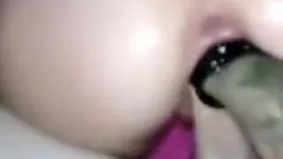 Faustfick an der Muschi meiner Frau