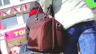 Grope at the street 6