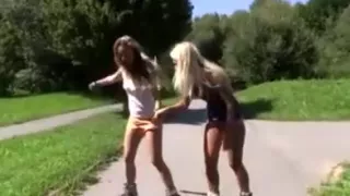 Healthy girls heating up