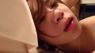 Face cam while I'm pounded, orgasm and creampied