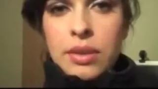 Sandy Yardish Marro red on webcam