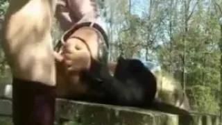 Big Dildo in Ass Squirt Fart