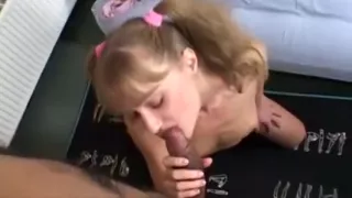 Audrey is a cute teen who loves black cock up her ass