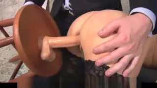 Kinky dildo test for sexy secretary