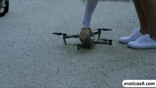 Moka Mora masterfully sucks cock in the couch