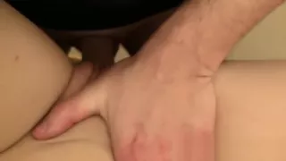 Phoebe creampied in the bathroom