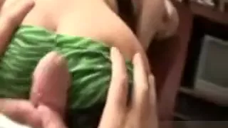 Sexy redhead girlfriend riding her boyfriend at bed