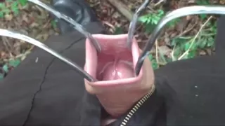 Outdoor foreskin - three videos