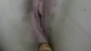 girl masturbating with tools