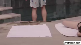 Lucie Cline passionately takes a mind blowing fuck