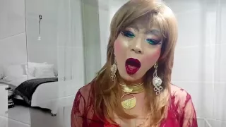 sissy niclo pornstar shemale makeup4
