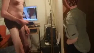 Gemeinsam Porno schauen und wichsen