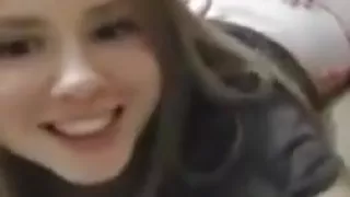 Russian college girl fucking in periscope
