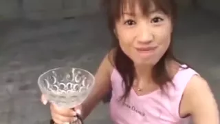 college girl Drinks Trophy Cup Full Of Cum - PolishCollector