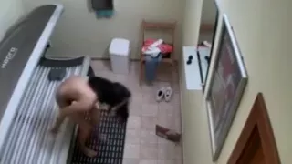 Sunbed Masturbation Session 15