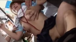 Hottest Japanese model in Exotic Cumshot, Gangbang JAV clip