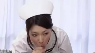 Crazy Japanese whore in Incredible Blowjob, CFNM JAV movie