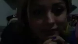 RealTrannySex - Cute Tranny playing perky tits