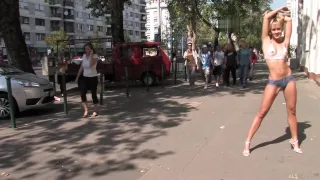 Blue Angel - Public Nude Paint 2