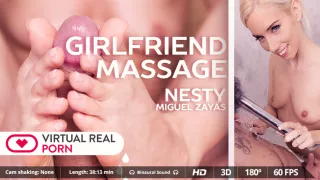 Miguel Zayas Nesty in Girlfriend massage - VirtualRealPorn
