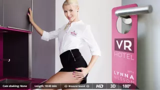 lynna nilsson manu in virtual realtiy  hotel - virtualrealporn