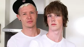 Riley Smith And Kai Alexander - A Meaty Meal In The Kitchen - ExposedEmos